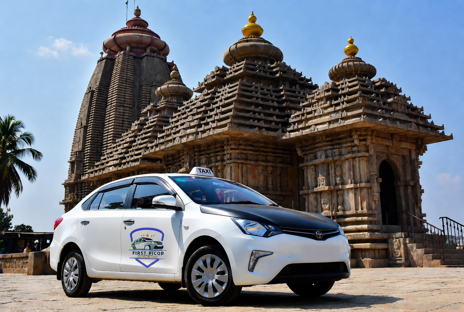 Bhubaneswar Taxi Service with Lingaraj Temple - First Pic Op Tour and Travels