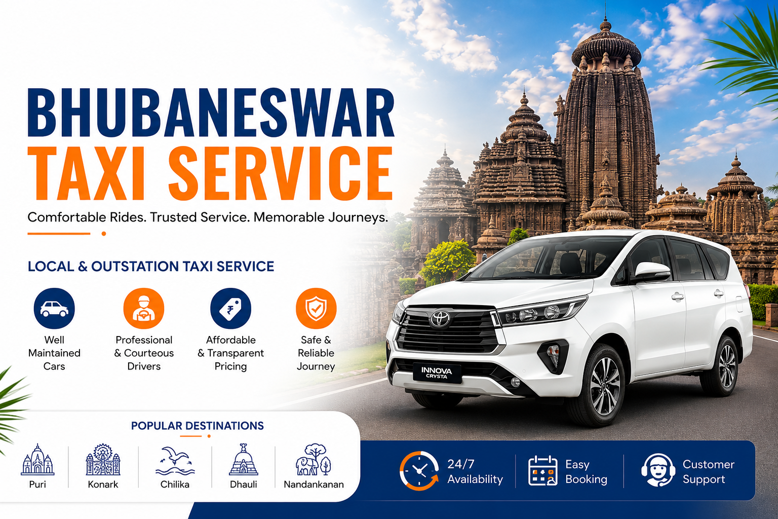 Bhubaneswar Taxi Service Fleet - First PicOp Tour and Travels